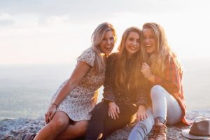 Frauenpower drei Freundinnen