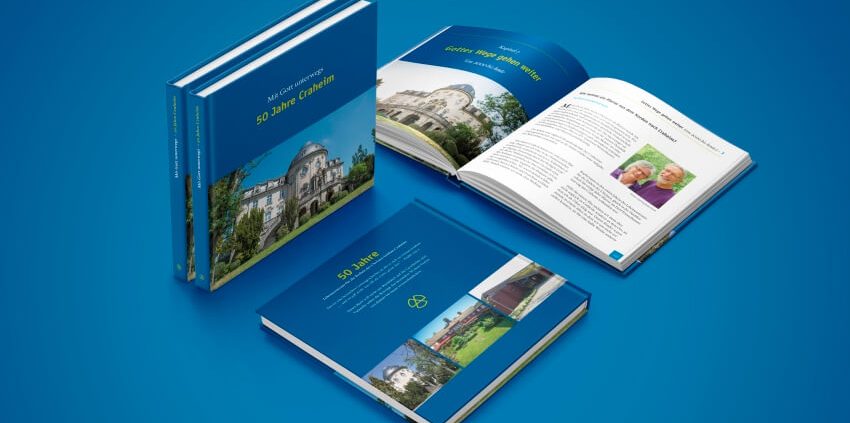 Buch der Begegnungsstätte Schloss Craheim zum 50jährigen Jubiläum